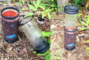 The double-wall plastic “sleeve” of the GSI Commuter Java Press creates the world’s simplest French press. (EasternSlopes.com)