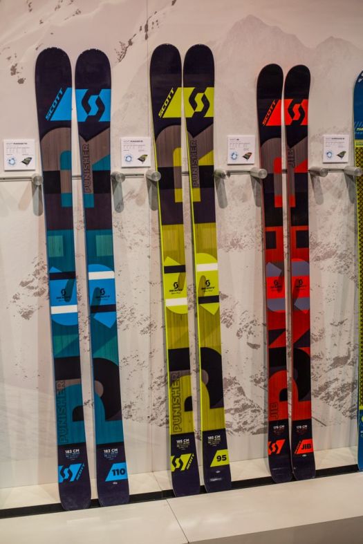 Boom. The Scott Punisher is now offered in a 95mm waist (yellow) and a 110mm waist (blue).